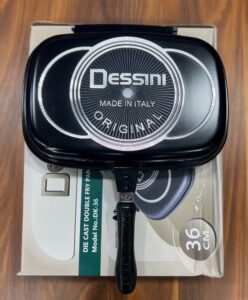 ماهی تابه دوطرفه دسینی سایز Dessini 36 (اصلی) مدل :D