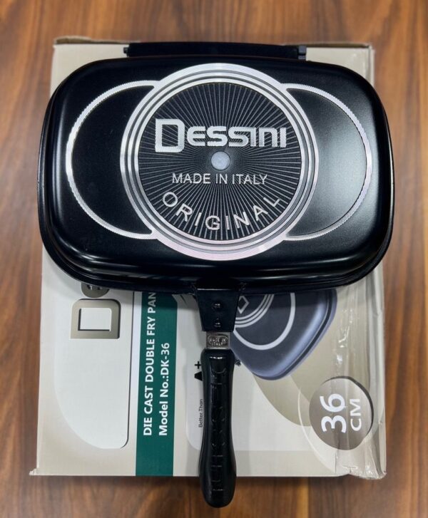 ماهی تابه دوطرفه دسینی سایز Dessini 36 (اصلی) مدل :D